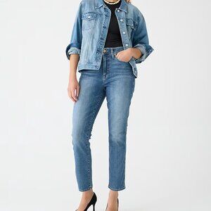 J Crew Curvy Vintage Slim-Straight Jeans